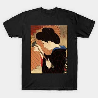 Rain While the Sun Is Shining - Ito Shinsui Japanese Art Print T-Shirt